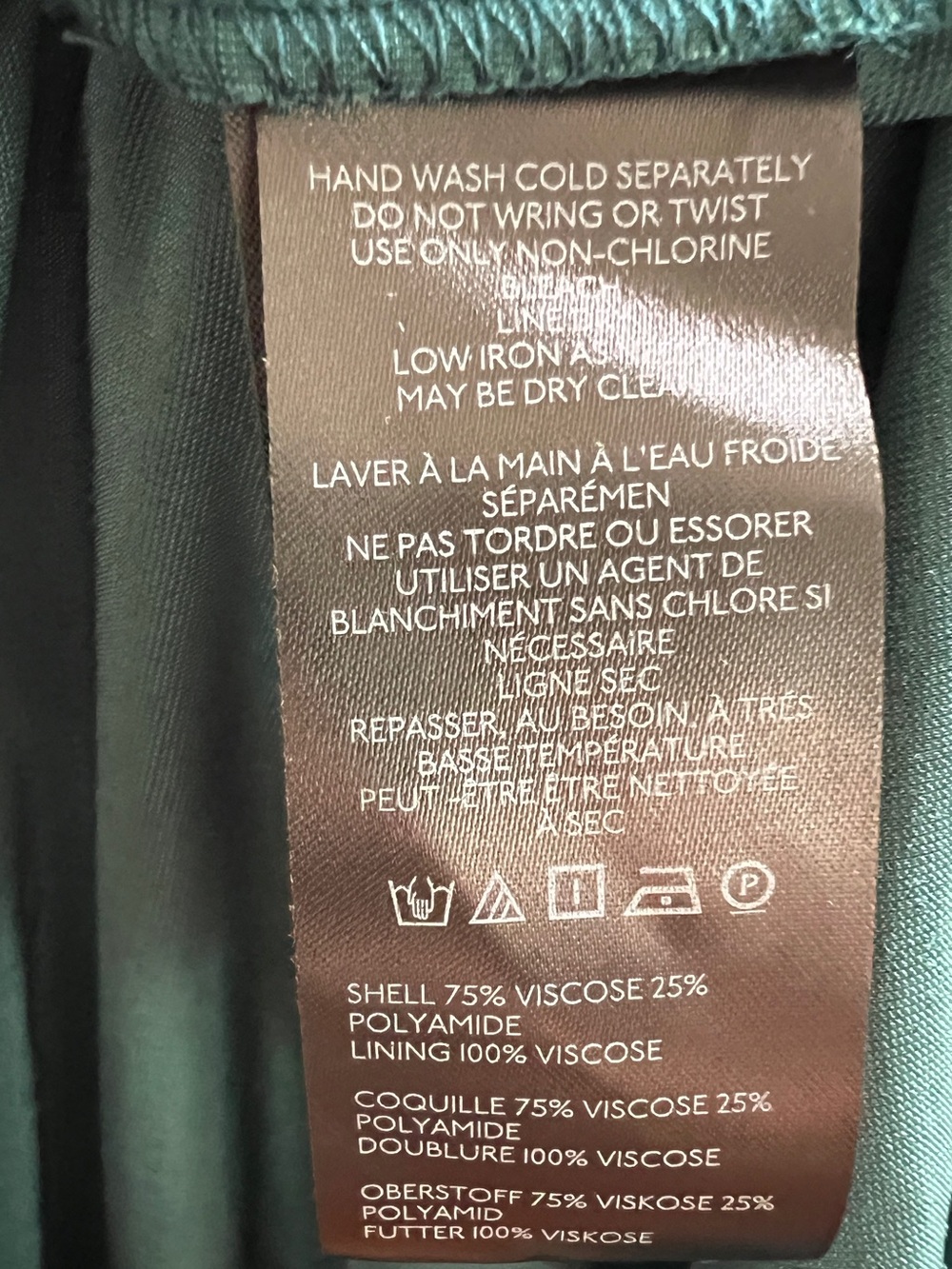 PILCRO Anthropologie Relaxed Velvet Button-Down LS Shirt Emerald Green Women L - Picture 11 of 14